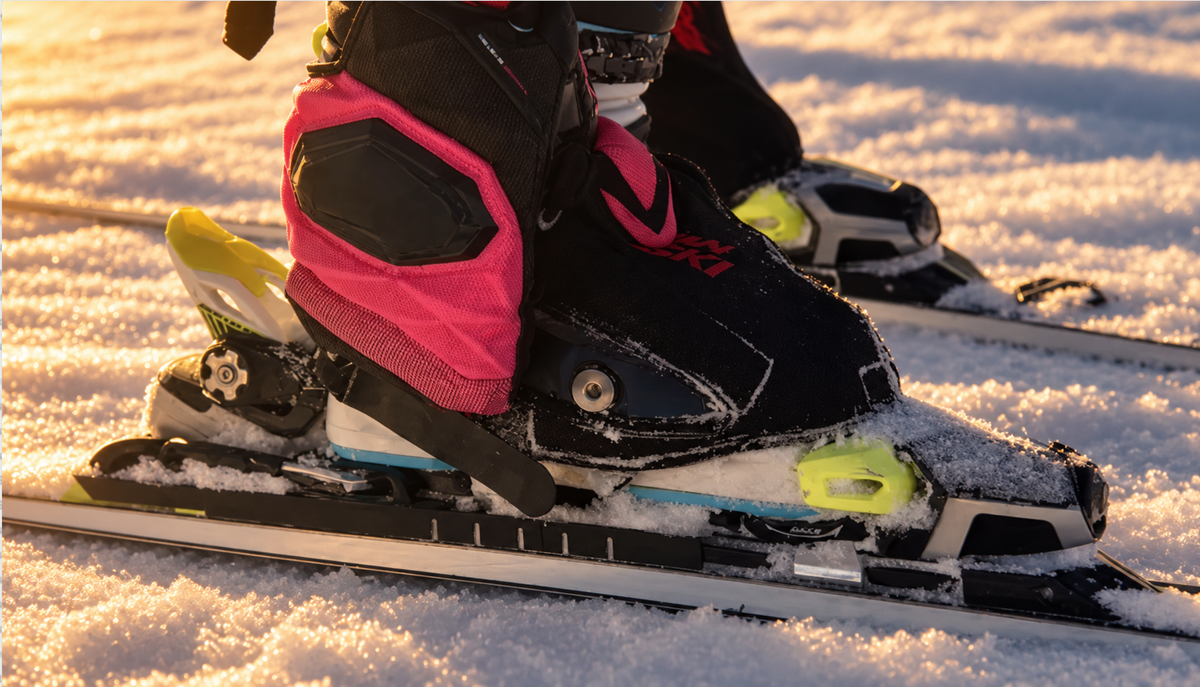 Pjäxskydd som håller kylan ute.